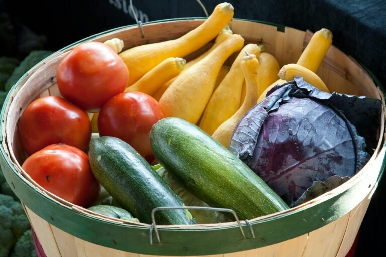 Panier de légumes de saison Paniez